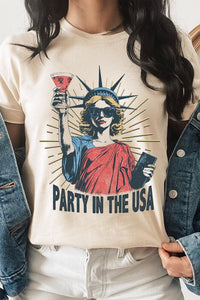 Party in the USA Graphic T Shirts