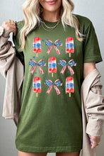 Load image into Gallery viewer, America Popsicle Graphic T Shirts
