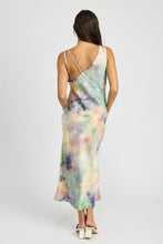 Load image into Gallery viewer, COWL NECK MIDI BIAS DRESS
