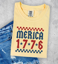 Load image into Gallery viewer, Merica 1776 Comfort Color Tee
