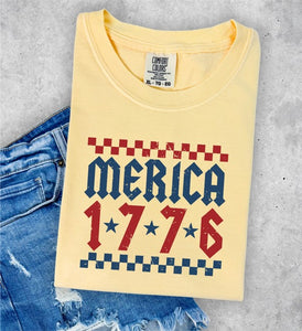 Merica 1776 Comfort Color Tee