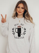 Load image into Gallery viewer, Boo Jee Mama Graphic Crewneck Sweatshirt
