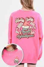 Load image into Gallery viewer, Holly Jolly Grinchmas Graphic Fleece Sweatshirts
