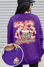 Load image into Gallery viewer, Holly Jolly Grinchmas Graphic Fleece Sweatshirts
