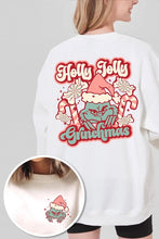 Load image into Gallery viewer, Holly Jolly Grinchmas Graphic Fleece Sweatshirts
