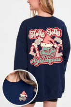 Load image into Gallery viewer, Holly Jolly Grinchmas Graphic Fleece Sweatshirts
