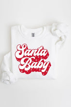 Load image into Gallery viewer, Santa Baby Graphic Fleece Sweatshirts
