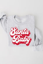 Load image into Gallery viewer, Santa Baby Graphic Fleece Sweatshirts
