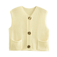 Load image into Gallery viewer, Knit sweater vest
