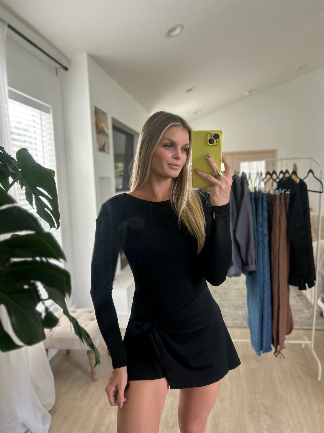 Midnight | wrap dress