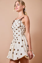 Load image into Gallery viewer, Cocoa Kiss Bubble Mini Dress
