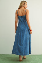 Load image into Gallery viewer, Endless Summer Denim Maxi Dress
