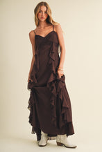 Load image into Gallery viewer, Chocolate Romance Maxi Dress
