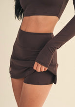 Load image into Gallery viewer, Chocolate | Skort
