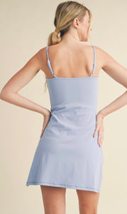 Sweetheart blue | Sporty dress