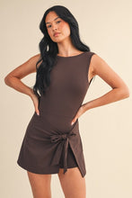 Load image into Gallery viewer, The Truffle Kiss Wrap Romper Dress
