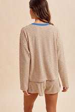 Load image into Gallery viewer, The Sunday Edit Striped Lounge Set – Cream
