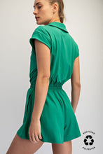 Load image into Gallery viewer, Emerald Green Romper
