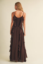 Load image into Gallery viewer, Chocolate Romance Maxi Dress
