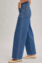 Load image into Gallery viewer, Blue denim | High rise straight leg
