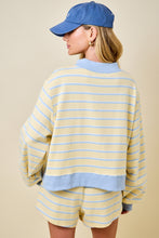 Load image into Gallery viewer, The Sunny Side Striped Shorts Set
