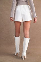 Load image into Gallery viewer, The Elle Ivory Mini Skort
