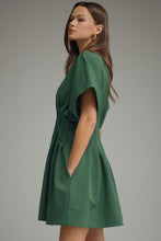 Load image into Gallery viewer, The Ellery Pleated Waist Mini Dress
