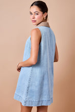 Load image into Gallery viewer, The Hollis Denim Mini Dress
