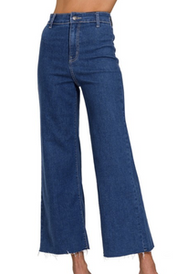 High-waist | wide leg jeans