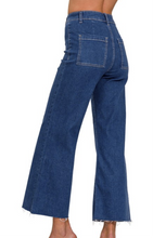 Load image into Gallery viewer, High-waist | wide leg jeans
