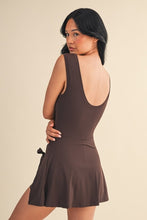 Load image into Gallery viewer, The Truffle Kiss Wrap Romper Dress
