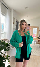 Load image into Gallery viewer, Kelly green | oversized shirt
