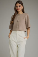 Load image into Gallery viewer, The Marlowe Button-Front Sweater Top
