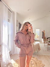 Load image into Gallery viewer, Mauve | Zip up romper

