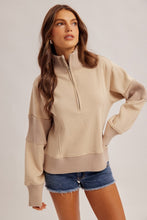 Load image into Gallery viewer, The Sloane Ribbed Half-Zip Pullover
