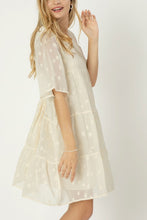 Load image into Gallery viewer, Cream | tiered dress
