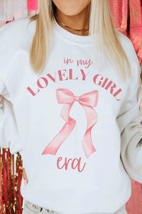 IN MY LOVELY GIRL ERA Graphic Sweatshirt