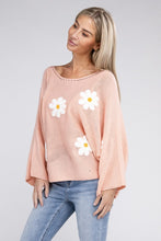 Load image into Gallery viewer, Flower Motif Sweater
