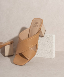 Jade - Strappy Stitched Sandal