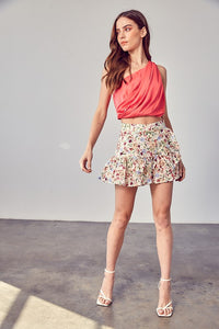 FLOWER MULTI SKORT