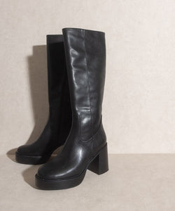 Juniper | Platform Knee High Boots