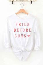Load image into Gallery viewer, FRIES BEFORE GUYS VALENTINE LONG SLEEVE TEE
