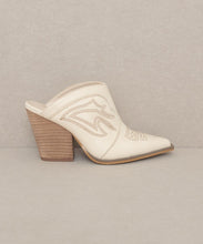 Load image into Gallery viewer, OASIS SOCIETY Kiara - Western Inspired Heeled Mule
