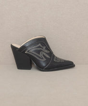 Load image into Gallery viewer, OASIS SOCIETY Kiara - Western Inspired Heeled Mule
