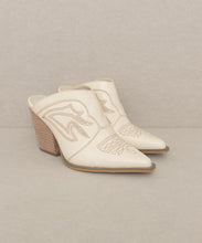 Load image into Gallery viewer, OASIS SOCIETY Kiara - Western Inspired Heeled Mule
