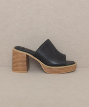 Load image into Gallery viewer, OASIS SOCIETY Camille - Platform Slide Heel
