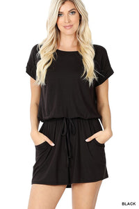 ROMPER WITH POCKETS
