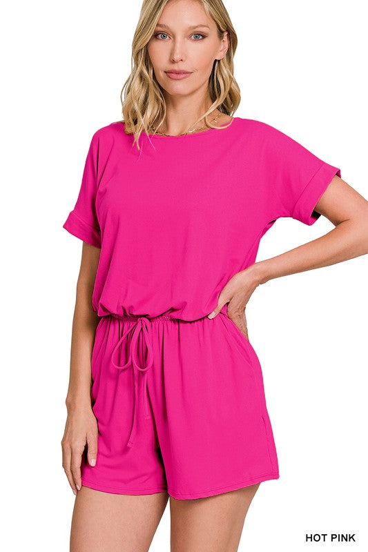 ROMPER WITH POCKETS