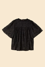 Load image into Gallery viewer, A line blouse with ruffle trim
