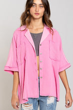 Load image into Gallery viewer, Pink | Button closure shirt
